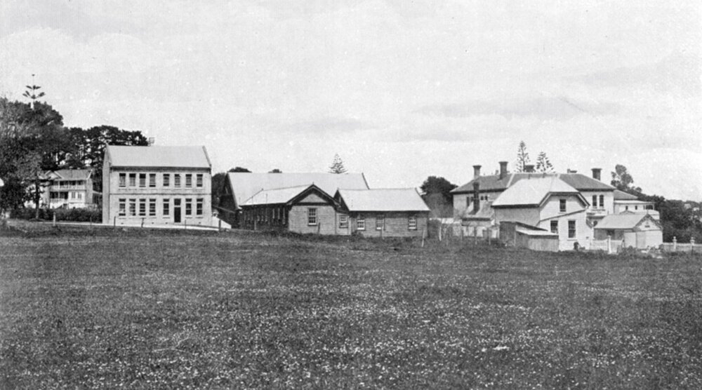 School campus from Clyde Street