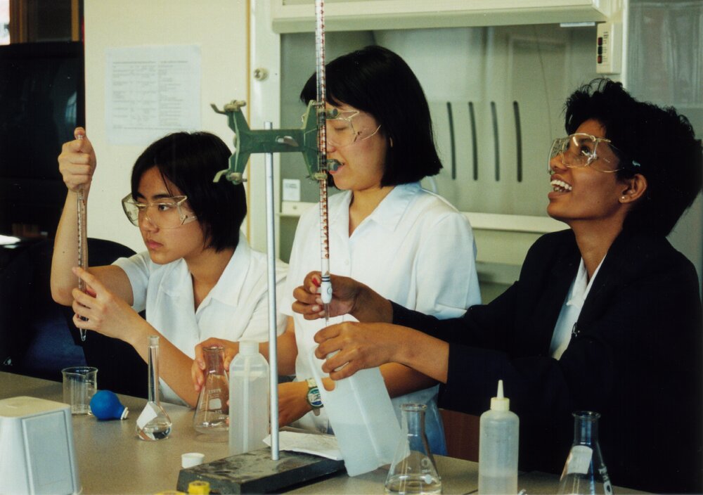 Working in the Science Block