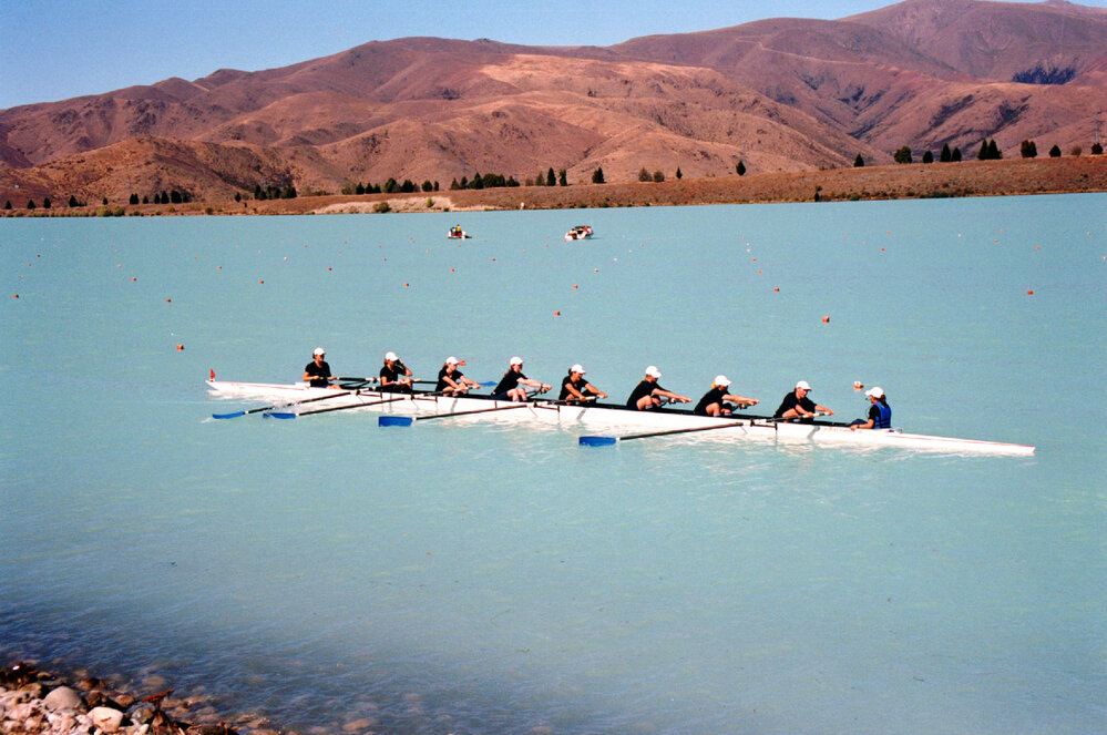 Eight rowing team