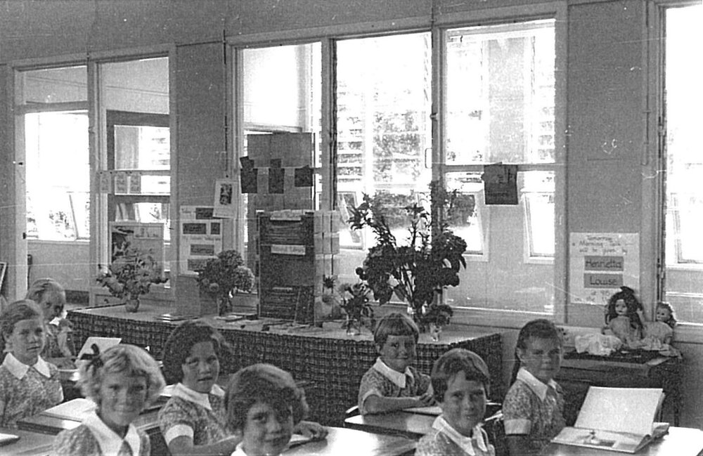 1960s Junior classroom