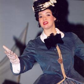 Senior School student in costume