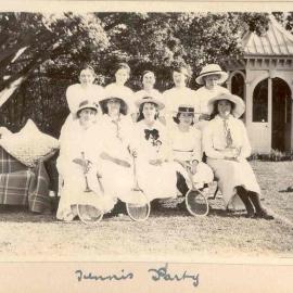 Tennis Party portrait