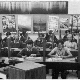Students in a Language Laboratory
